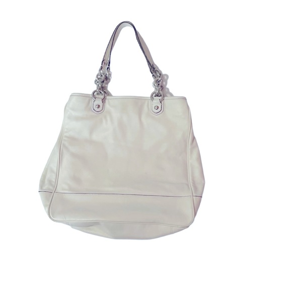 Coach Pushlock North South Camelia Handbag Purse - Picture 2 of 7